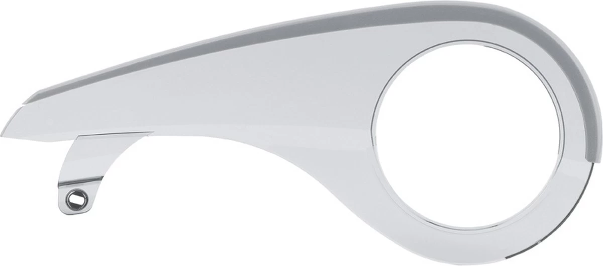 Kettingscherm Axa Scope 2 46-48T - Lichtgrijs Met Zwarte Rand (winkelverpakking) 4 Kettingscherm Axa Scope 2 46-48T - Lichtgrijs Met Zwarte Rand (winkelverpakking) - Afbeelding 2