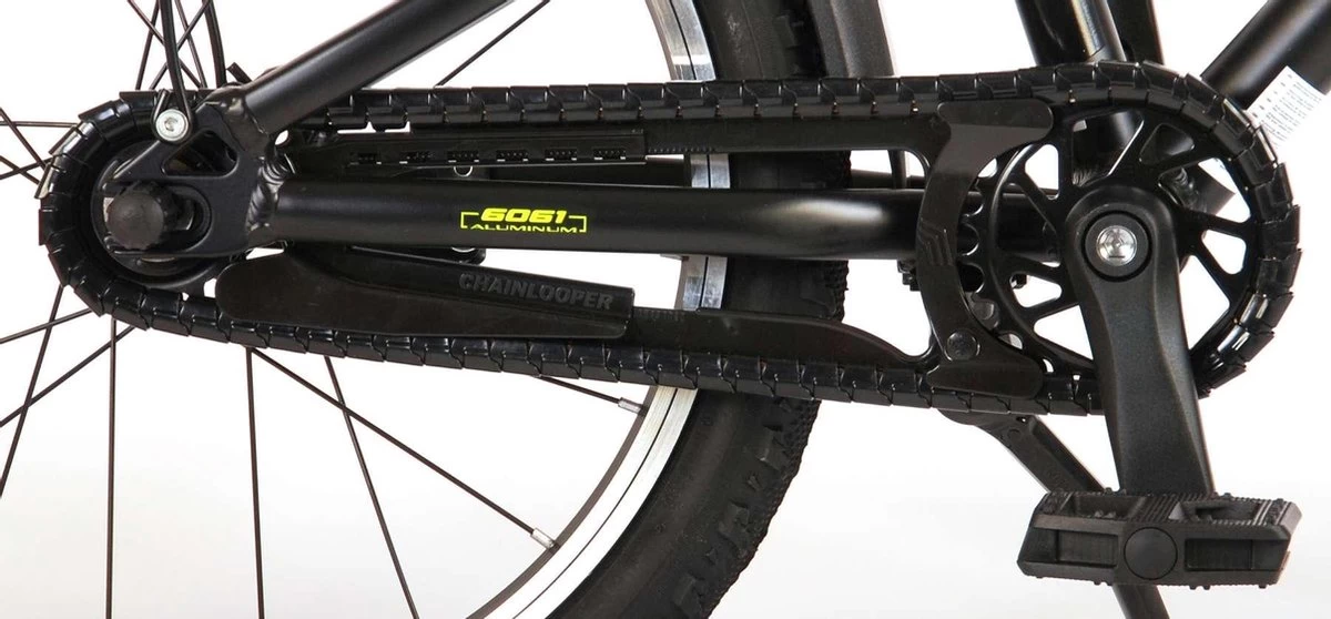 Volare Blaster Kinderfiets - Jongens - 18 Inch - Zwart Geel Groen - Prime Collection 13 Volare Blaster Kinderfiets - Jongens - 18 Inch - Zwart Geel Groen - Prime Collection - Afbeelding 11