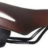 Selle Zadel Comfort Bruin Met Witte Bumpers - Zonder Strop -Extreem Snel Rijden 1200x565 3