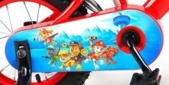 Volare Paw Patrol Kinderfiets - Jongens - 12 Inch - Rood/Blauw -Extreem Snel Rijden 1200x600