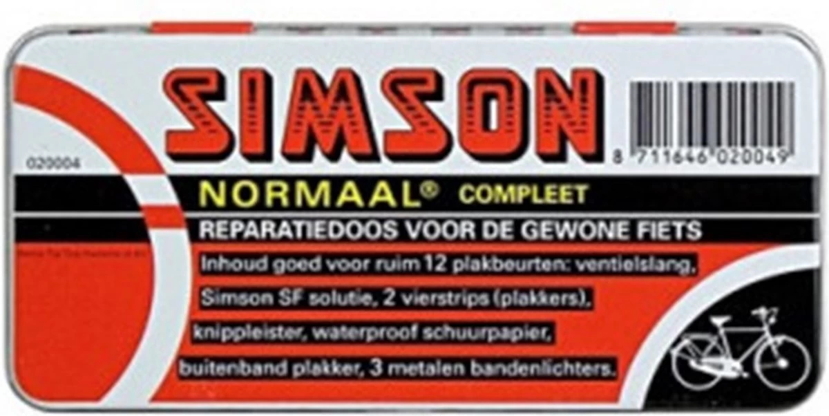 Simson Bandenreparatieset - Bandenplakset Compleet - Type Normaal T.b.v. Fiets - 7 Delig 22 Simson Bandenreparatieset - Bandenplakset Compleet - Type Normaal T.b.v. Fiets - 7 Delig - Afbeelding 20