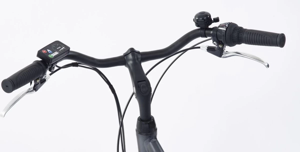 Amigo E-Vibe D1 - Elektrische Stadsfiets Voor Heren - Met 7 Versnellingen - Matgrijs 5 Amigo E-Vibe D1 - Elektrische Stadsfiets Voor Heren - Met 7 Versnellingen - Matgrijs - Afbeelding 3