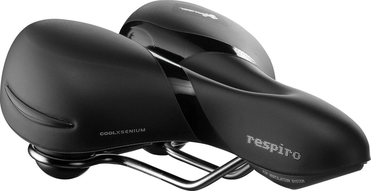 Selle Royal Respiro Soft Relaxed - Fietszadel - Unisex - Zwart 3 Selle Royal Respiro Soft Relaxed - Fietszadel - Unisex - Zwart