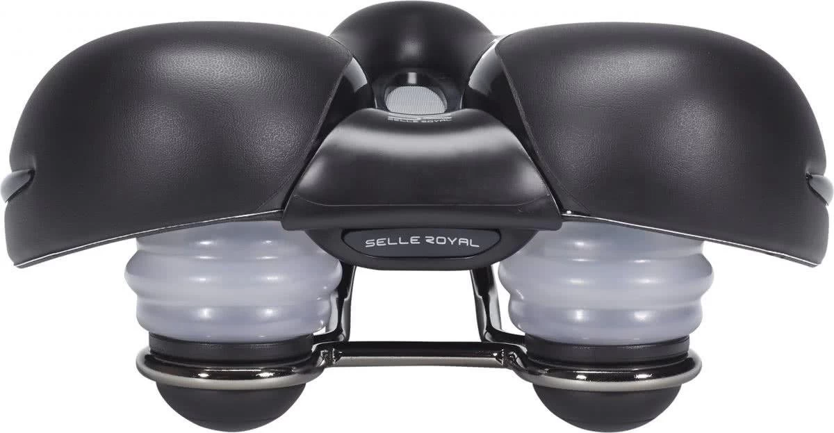 Selle Royal Respiro Soft Relaxed - Fietszadel - Unisex - Zwart 6 Selle Royal Respiro Soft Relaxed - Fietszadel - Unisex - Zwart - Afbeelding 4