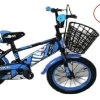 Kinderfiets - 14 Inch Kinderfiets -vanaf 3-5 Jaar Jongens En Meisjes Fietsen - Terugtrap -Rem -Stabilisatoren（2 Zijwieltjes）- Mandje - Achterbank - Blauw -Extreem Snel Rijden 1200x639 1