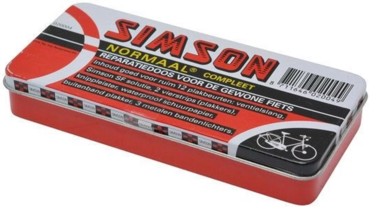 Simson Bandenreparatieset - Bandenplakset Compleet - Type Normaal T.b.v. Fiets - 7 Delig 16 Simson Bandenreparatieset - Bandenplakset Compleet - Type Normaal T.b.v. Fiets - 7 Delig - Afbeelding 14
