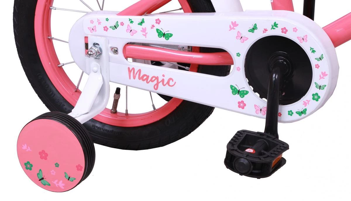 Amigo Magic Meisjesfiets - Kinderfiets 12 Inch - Roze 9 Amigo Magic Meisjesfiets - Kinderfiets 12 Inch - Roze - Afbeelding 7