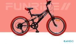 Amigo Fun Ride - Mountainbike 20 Inch - Voor Jongens En Meisjes - Met 7 Versnellingen - Zwart/Rood 16 Amigo Fun Ride - Mountainbike 20 Inch - Voor Jongens En Meisjes - Met 7 Versnellingen - Zwart/Rood -Extreem Snel Rijden 1200x697 2