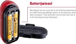 SIGMA SPORT Sigma CURVE Led Achterlicht - Inclusief Batterijen -Extreem Snel Rijden 1200x701 5