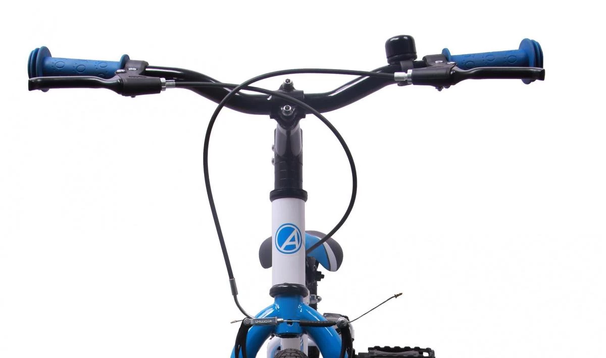 Amigo Cross Jongensfiets - Kinderfiets 20 Inch - Wit/Blauw 9 Amigo Cross Jongensfiets - Kinderfiets 20 Inch - Wit/Blauw - Afbeelding 7