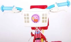 Volare Peppa Pig Kinderfiets - Meisjes - 12 Inch - Roze - 2 Handremmen -Extreem Snel Rijden 1200x719 2