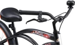 Bikestar 24 Inch Cruiser Kinderfiets, Zwart -Extreem Snel Rijden 1200x727 2