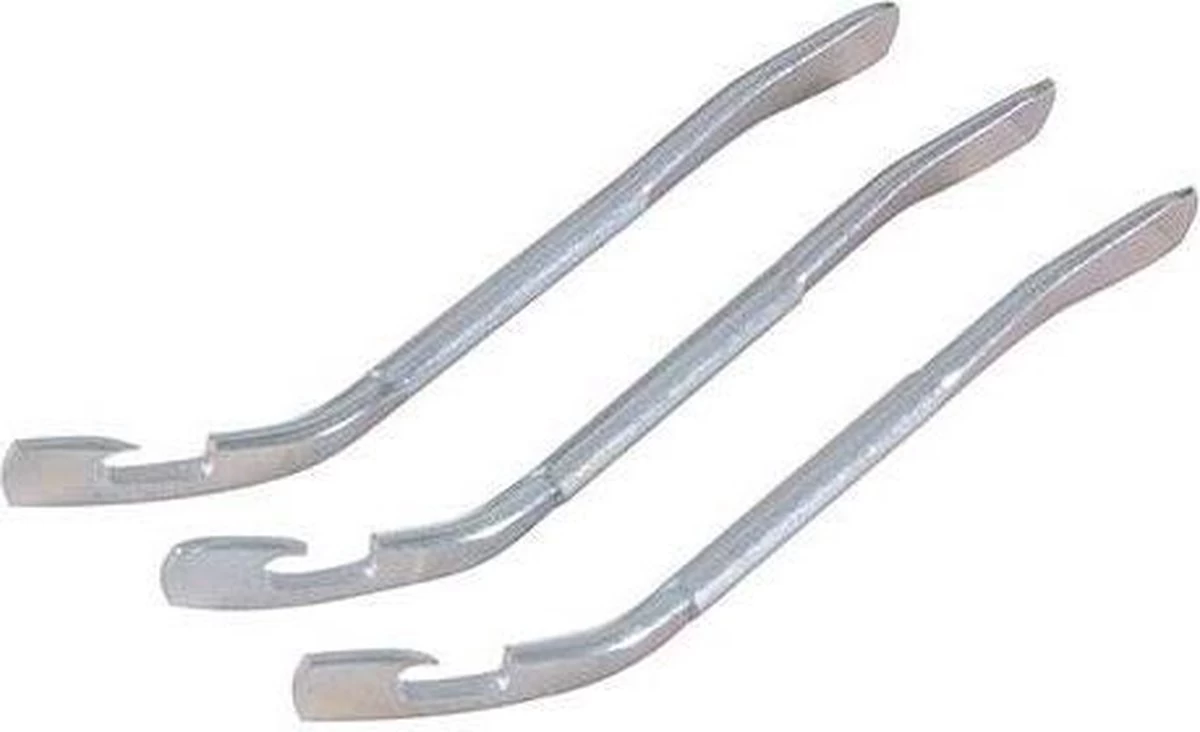 Silverline Bandenlichter - Bandenlepel - 110 Mm - Metaal - 3 Stuks 3 Silverline Bandenlichter - Bandenlepel - 110 Mm - Metaal - 3 Stuks