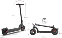 Sharp KS2AEU-B E-Scooter - 10 Inch - Ingebouwd Display - Achtervering - Appbediening -Extreem Snel Rijden 1200x737 3
