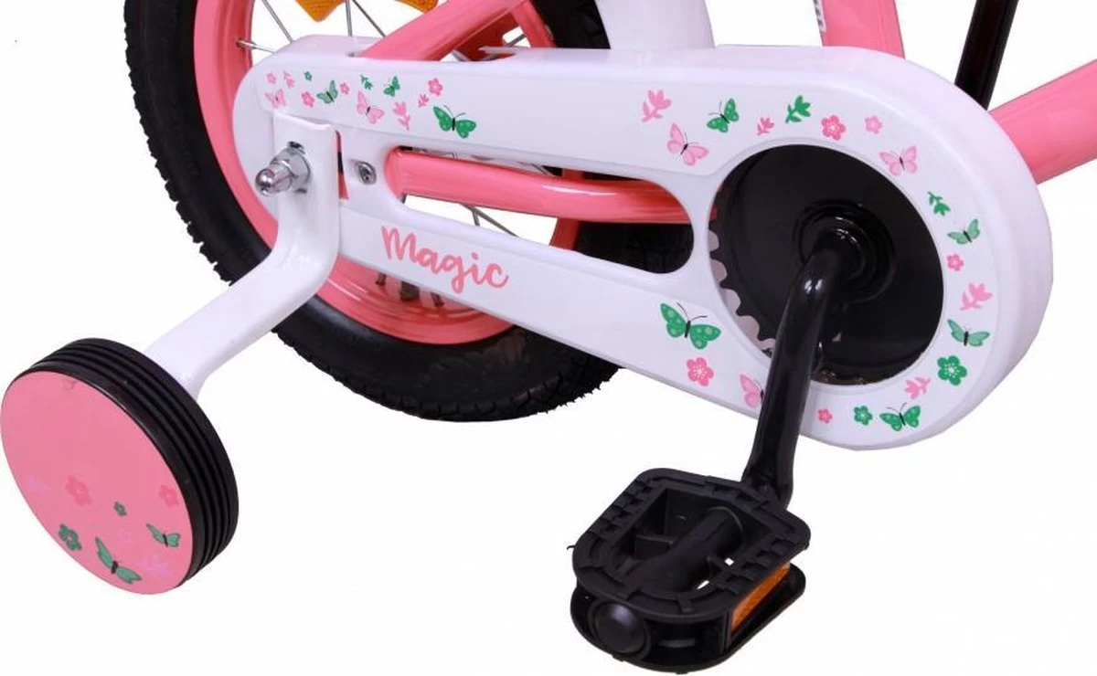 Amigo Magic Meisjesfiets - Kinderfiets 12 Inch - Roze 17 Amigo Magic Meisjesfiets - Kinderfiets 12 Inch - Roze - Afbeelding 15