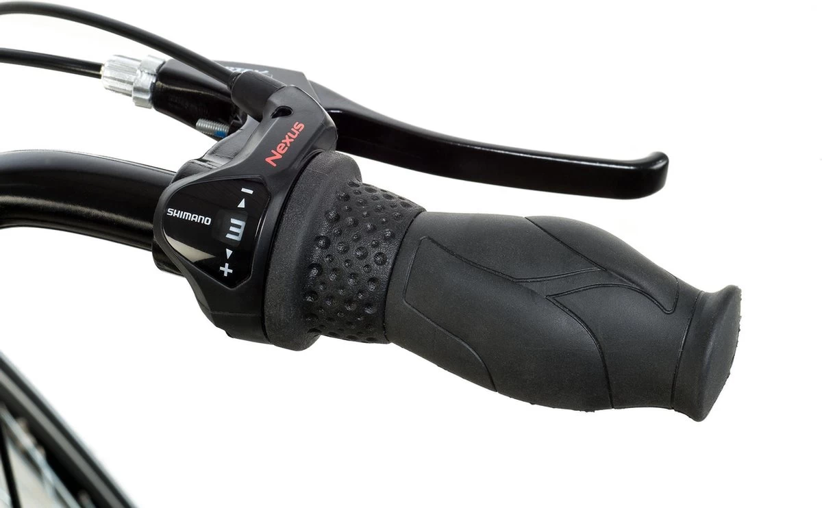 Amigo Bright - Herenfiets 28 Inch - Fiets Met 3 Versnellingen - Matzwart 9 Amigo Bright - Herenfiets 28 Inch - Fiets Met 3 Versnellingen - Matzwart - Afbeelding 7