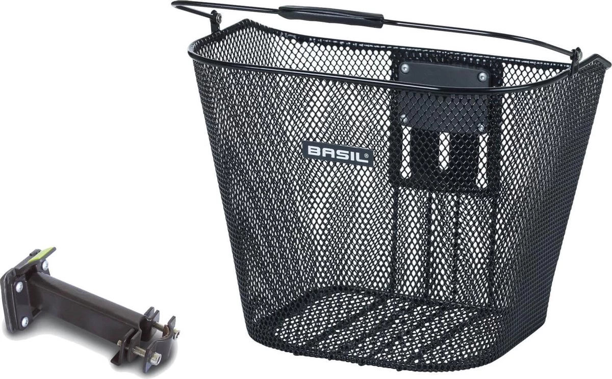 Basil Bremen BE - Fietsmand - Inclusief Systeem - Voorop - Zwart 16 Basil Bremen BE - Fietsmand - Inclusief Systeem - Voorop - Zwart - Afbeelding 14