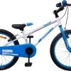 Amigo Cross Jongensfiets - Kinderfiets 20 Inch - Wit/Blauw