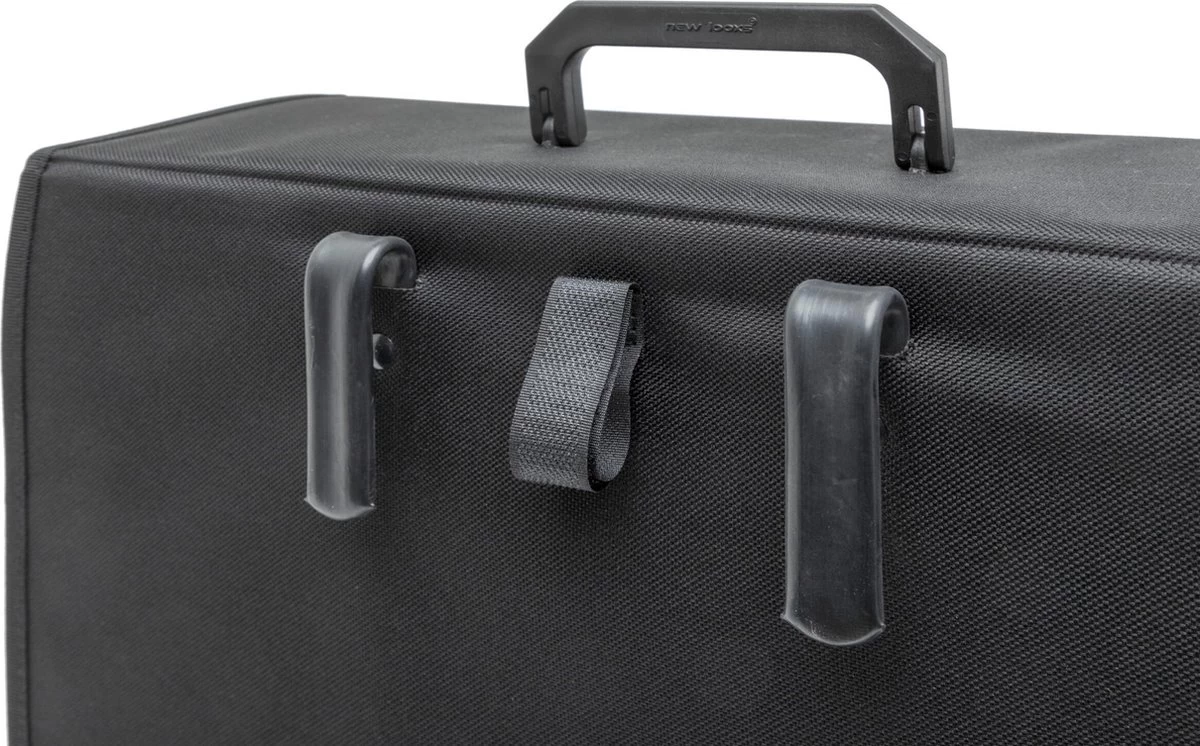 New Looxs Basic Enkele Fietstas - 20 Liter - Zwart 5 New Looxs Basic Enkele Fietstas - 20 Liter - Zwart - Afbeelding 3
