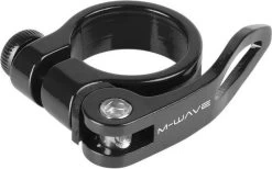 M-wave Zadelpenklem Clampy-qr 34,9 Mm Aluminium Zwart -Extreem Snel Rijden 1200x747 2