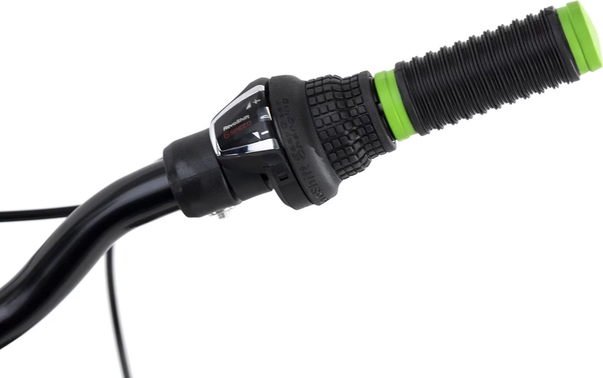 Ks Cycling Fiets Mountainbike MTB 24" Fat Bike SNW2458 Zwart-groen - 38 Cm 9 Ks Cycling Fiets Mountainbike MTB 24" Fat Bike SNW2458 Zwart-groen - 38 Cm - Afbeelding 7