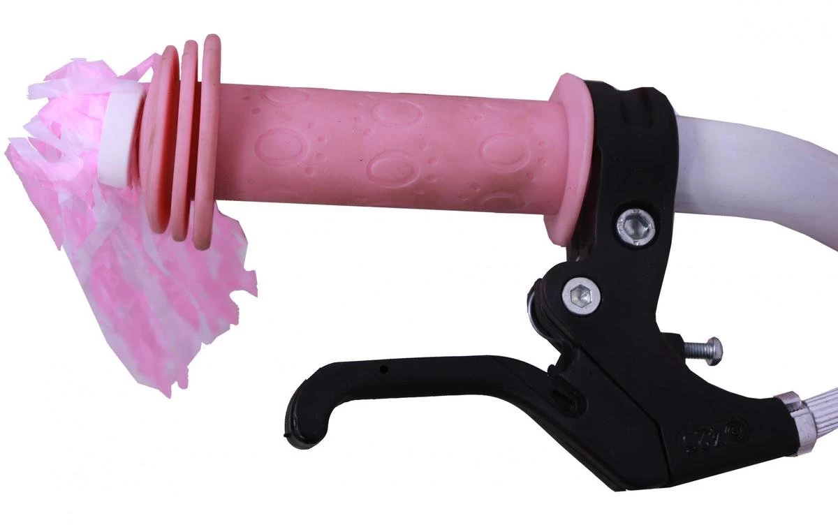 Amigo Magic Meisjesfiets - Kinderfiets 14 Inch - Wit 11 Amigo Magic Meisjesfiets - Kinderfiets 14 Inch - Wit - Afbeelding 9