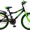 Amigo Wild - Mountainbike 20 Inch - Voor Jongens En Meisjes - Zwart/Groen -Extreem Snel Rijden 1200x760