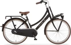 Cortina U4 Mini - Stadsfiets - M24 - Jet Black Matt - Matzwart - R3 -Extreem Snel Rijden 1200x761
