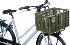 Basil Fietskrat L - Groot - 40 Liter - Groen -Extreem Snel Rijden 1200x767 6