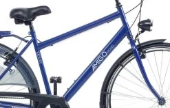 Amigo Moves - Stadsfiets 28 Inch - Herenfiets Met 6 Versnellingen - Matblauw -Extreem Snel Rijden 1200x768