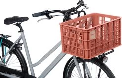 Basil Fietskrat L - Groot - 40 Liter - Rood -Extreem Snel Rijden 1200x769 7