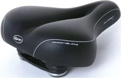 Contec City Tour Anatomic 2 Fietszadel - Heren - Waterdicht - Zwart