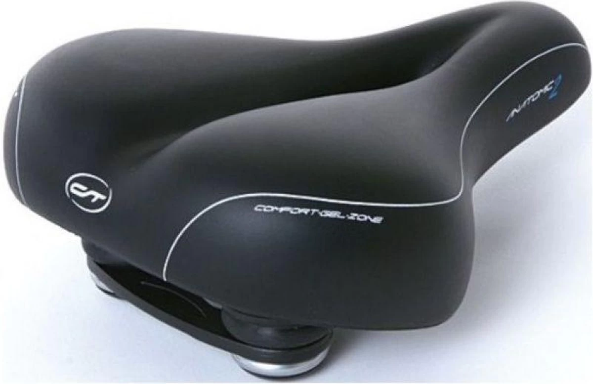 Contec City Tour Anatomic 2 Fietszadel - Heren - Waterdicht - Zwart 3 Contec City Tour Anatomic 2 Fietszadel - Heren - Waterdicht - Zwart