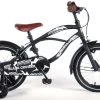 Volare Black Cruiser Kinderfiets - Jongens - 16 Inch - Zwart - 2 Handremmen