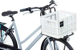 Basil Fietskrat M - Medium - 29.5 Liter - Wit -Extreem Snel Rijden 1200x785 7