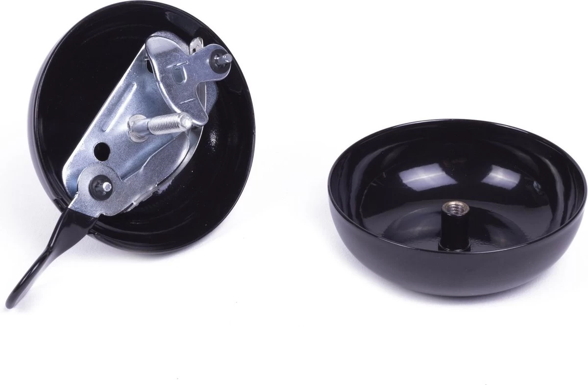 Benson Fietsbel - Ding - Ding - Groot - 75 Mm - Zwart 7 Benson Fietsbel - Ding - Ding - Groot - 75 Mm - Zwart - Afbeelding 5