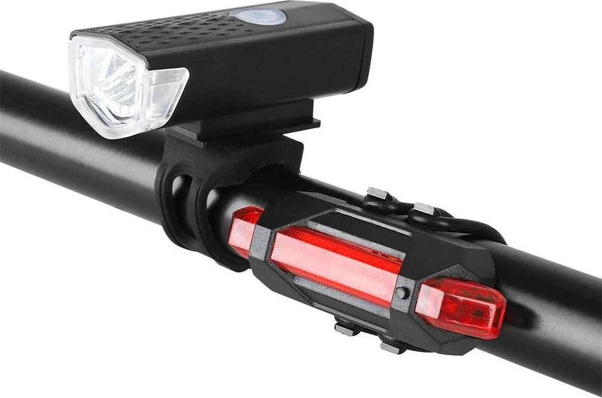 Merkloos Fietsverlichting Usb Oplaadbaar - LED - Lampen Set - Voor & Achter - Mountainbike - Racefiets - Fiets 6 Merkloos Fietsverlichting Usb Oplaadbaar - LED - Lampen Set - Voor & Achter - Mountainbike - Racefiets - Fiets - Afbeelding 4