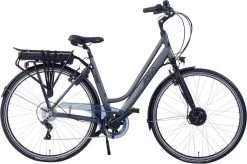 Amigo E-Vibe D1 - Elektrische Stadsfiets Voor Dames - Met 7 Versnellingen - Matgrijs -Extreem Snel Rijden 1200x795 1