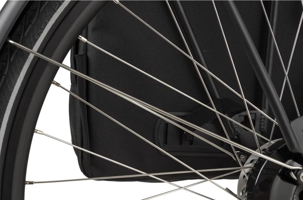 AGU Essentials DWR Dubbele Fietstas Urban Klickfix Zwart - 36 L 6 AGU Essentials DWR Dubbele Fietstas Urban Klickfix Zwart - 36 L - Afbeelding 4