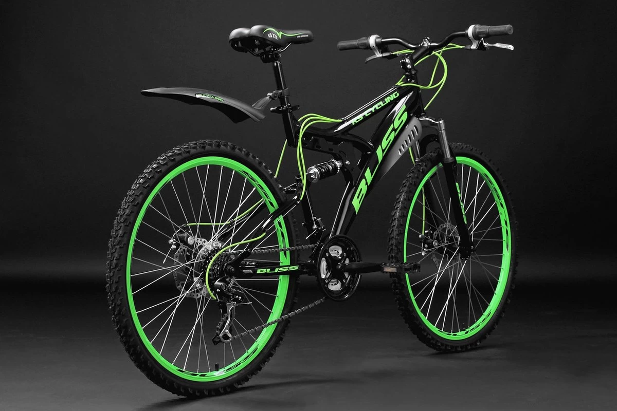 Ks Cycling Fiets 26 Inch Fully-mountainbike Bliss - 47 Cm 14 Ks Cycling Fiets 26 Inch Fully-mountainbike Bliss - 47 Cm - Afbeelding 12