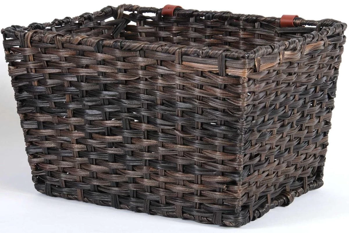 Volare Grote Gevlochten Fietsmand 10 Volare Grote Gevlochten Fietsmand - Afbeelding 8