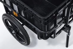 CLP Aanhanger Voor Fietsen WILLY, Dekzeil, Universele Koppeling Zwart -Extreem Snel Rijden 1200x800 359