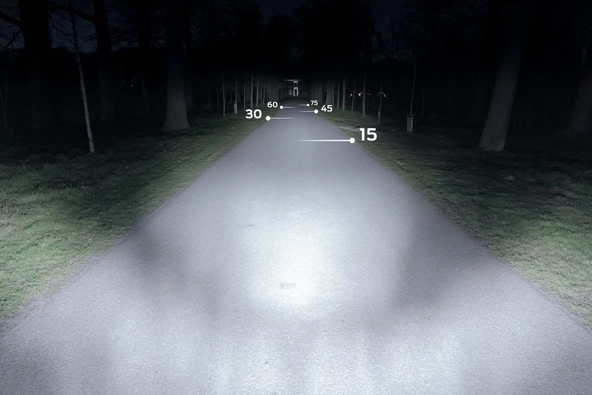 AXA Blueline 50 E-bike - Fietslamp Voorlicht - LED Koplamp – 6-12V - 50 Lux 4 AXA Blueline 50 E-bike - Fietslamp Voorlicht - LED Koplamp – 6-12V - 50 Lux - Afbeelding 2