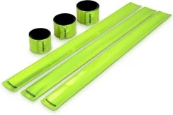 Kwmobile Reflecterende Banden - Set Van 6 Lichtgevende Armbanden - Reflectorband Voor Hardlopen, Fietsen, Wandelen, Paardrijden - Universeel