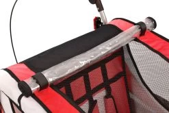 Fietskar Voor Kinderen - Met Buggyfunctie - En Schokbrekers - Rood 26 Fietskar Voor Kinderen - Met Buggyfunctie - En Schokbrekers - Rood -Extreem Snel Rijden 1200x801 27