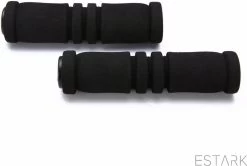 ESTARK® - Fietshandvatten - Zacht - Handvatten - Universeel - Fiets - Grips - Extra Grip – Fietshandvaten - Handvaten - Handig Te Monteren - Anti-slip – Fietsen – Stuur – Bikegrips - Zacht - Soft – Zwart (SZ) -Extreem Snel Rijden 1200x807 3