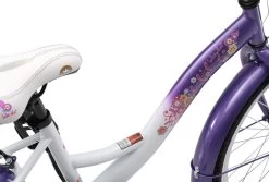 Bikestar 20 Inch Classic Kinderfiets, Lila / Wit -Extreem Snel Rijden 1200x809 2