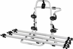 Fietsdrager Pyro, Fietsenrek Achterklep - 3 Fietsen (draagkracht 45kg TUV) - Zonder Trekhaak - Elektrische Fiets