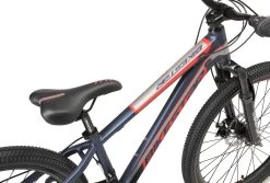 Bikestar 24 Inch 21 Speed Hardtail MTB Sport, Blauw / Rood -Extreem Snel Rijden 1200x810