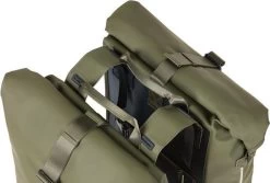 Basil SoHo Dubbele Fietstas Nordlicht - Mosgroen - 41 Liter -Extreem Snel Rijden 1200x811 6